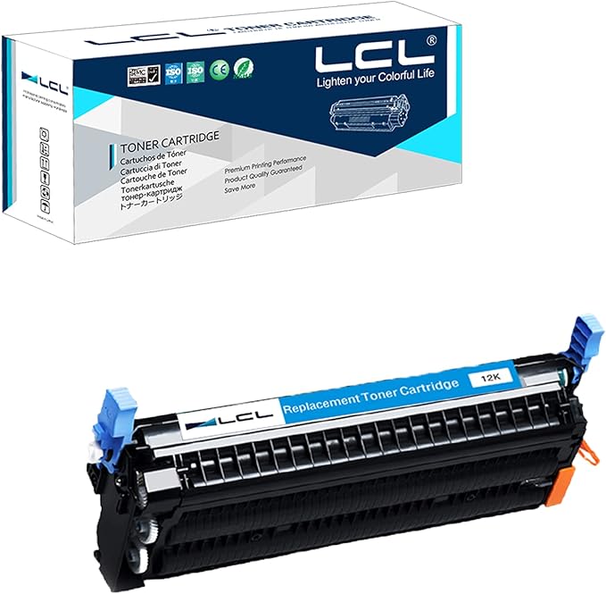 LCL Remanufactured Toner Cartridge Replacement for HP 645A C9731A 5500 5500n 5500dn 5500dtn 5500hdn 5550 5550n 5550dn 5550dtn 5550hdn (1-Pack Cyan)