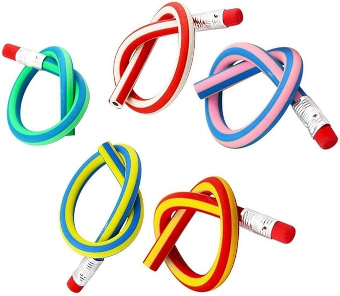 30 Pieces Flexible Soft Pencil Magic Bend Kids for Children School