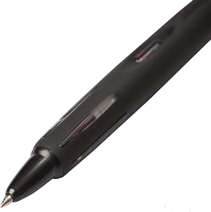 Tombow 56065 AirPress Ballpoint Pen, Black, 1-Pack. Pressurized Pen Easily Writes Overhead and on Wet Paper