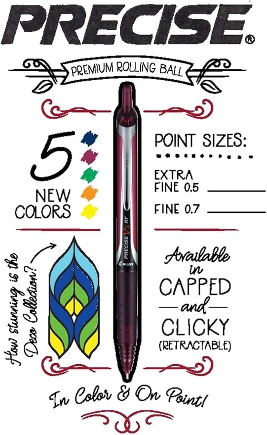 Pilot Precise V7 RT Retractable Rolling Ball Pens, Fine Point (.7mm), Assorted Colors Black/Blue Ink, 3-pk; Premium Comfort Grip, Bundle with Plastic Reusable Pouch