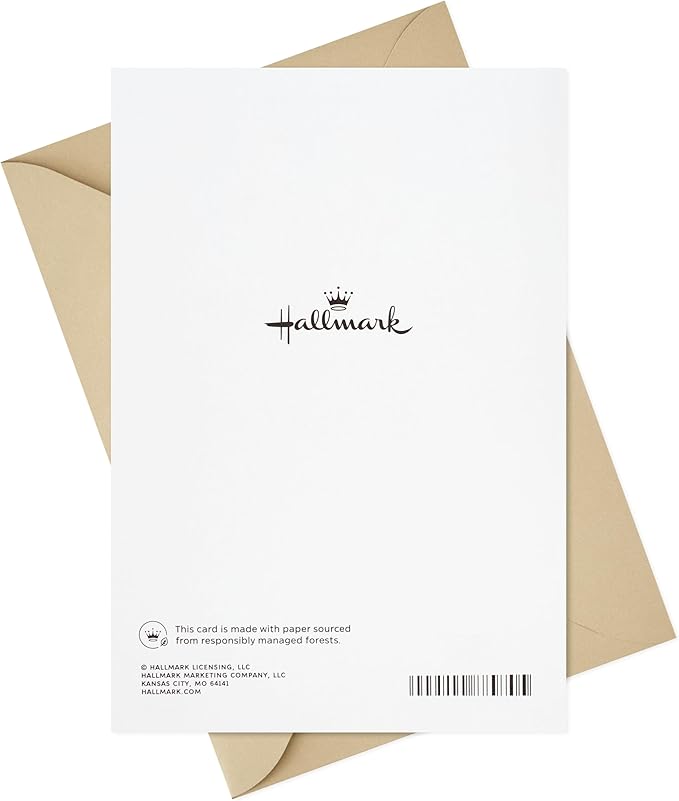 Hallmark Romantic Valentine's Day Card (You Mean the World to Me) for Anniversary, Love, Romantic Birthday, Sweetest Day