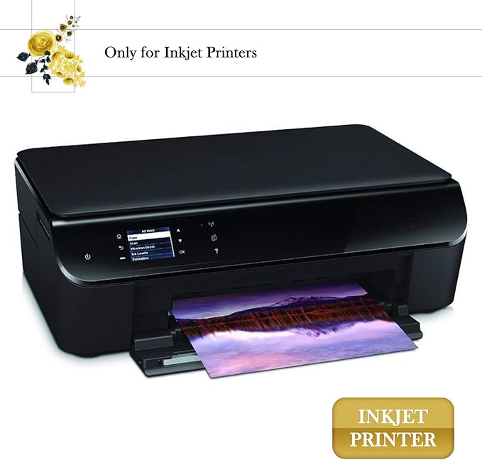 A-SUB Premium Photo Paper Luster 13x19 Inch 66lb for Inkjet Printers 50 Sheets, Single Sided