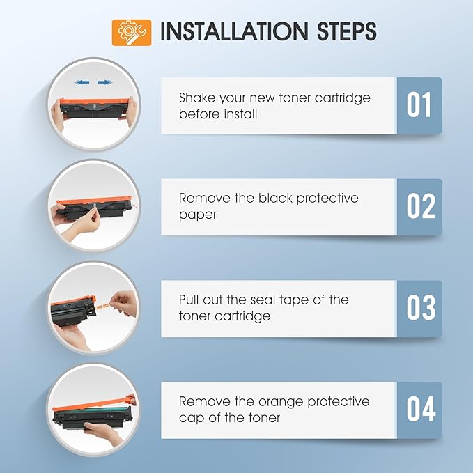 210A Toner Cartridges 4 Pack 210X 4301fdw Compatible for HP 210A 210 Toner Cartridges Replacement for HP Color Laserjet Pro MFP 4301fdn Pro 4201dw 4201dn W2100X W2100A Series Printer Ink (with Chip)
