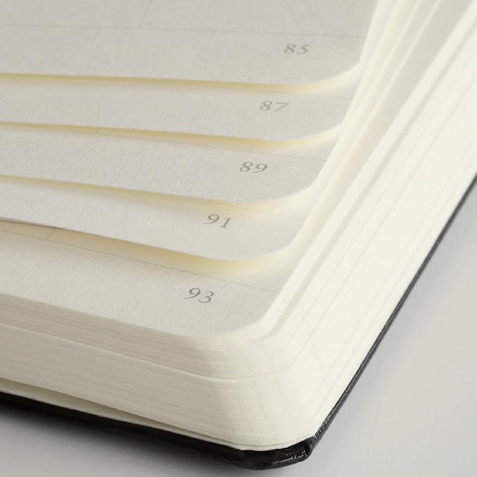 LEUCHTTURM1917 - Notebook Hardcover Medium A5-251 Numbered Pages for Writing and Journaling (Lobster, Squared)