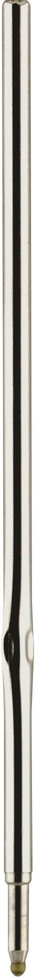 Zebra F-Series Ballpoint Stainless Steel Pen Refill, Fine Point, 0.8mm, Black Ink, 2-Count (Pack of 2)