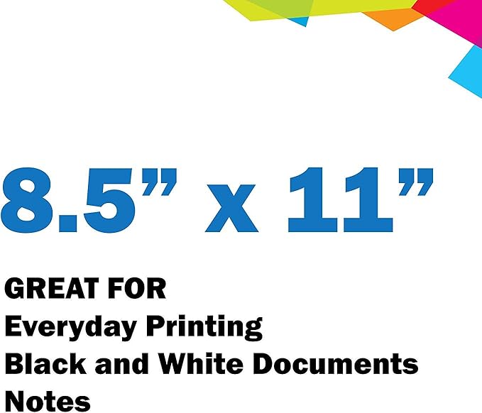 Hammermill Printer Paper, 20 lb Copy Paper, 8.5 x 11 - 6 Packs (2,400 Sheets) - 92 Bright, Made in the USA