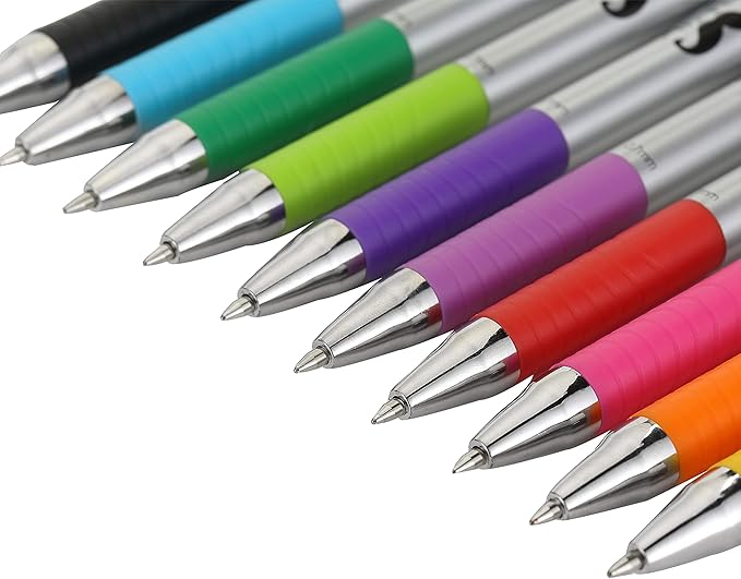 Mr. Pen- Bible Pens, 10 Pack, Assorted Color Pens, Bible Pens No Bleed Through, Bible Journaling Pens, No Bleed Pens, Bible Journaling Supplies, Non-Bleed Fine Point Pens, Colorful Bible Pen