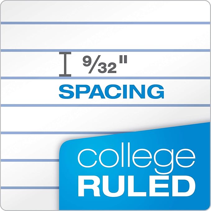 Oxford Spiral Notebooks, Bulk College Ruled Spiral Notebooks for School, 1-Subject, College Ruled Paper, 70 Lined Sheets, 24 per Pack, 3-Hole Punch, Colors May Vary (65021)