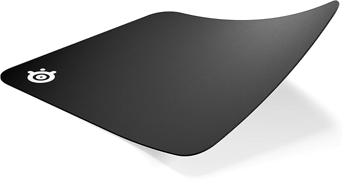 SteelSeries QcK Gaming Mouse Pad - Medium Thick Cloth - Peak Tracking and Stability - Black