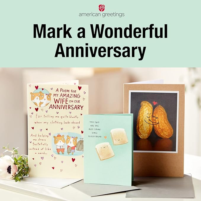 American Greetings Anniversary Card for Parents (Thank You)
