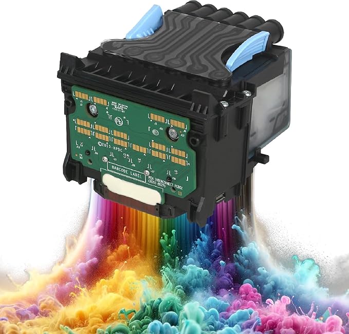 727 Printhead (B3P06A) Kit Replacement for Designjet T1500 T1530 T2500 T2530 T3500 T920 T930 Printers 727 Printer Head (Upgrade Chip),50000+ Pages