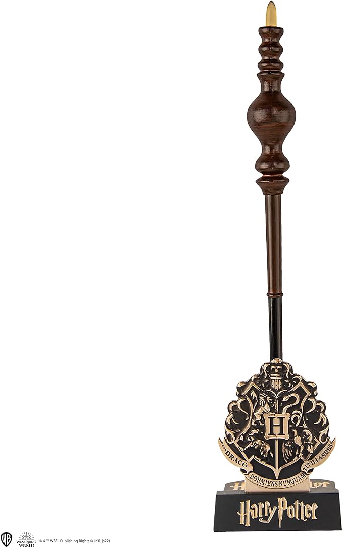 Cinereplicas Harry Potter - Minerva McGonagall Wand Pen with Stand & Lenticular Bookmark - Official License