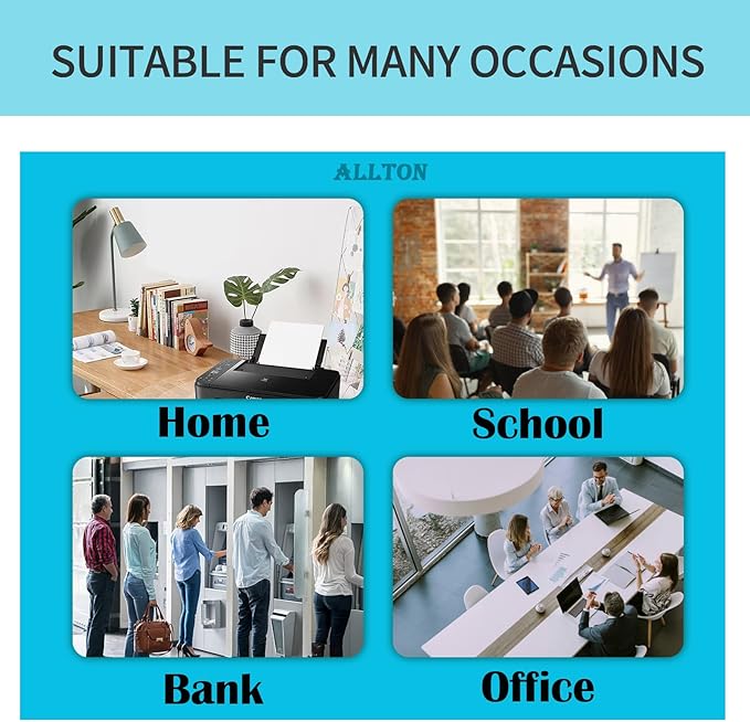 6510 6515 Drum Unit 108R01417 Compatible for Xerox 108R01418 108R01419 108R01420 Imaging Unit Replacement for Xerox WorkCentre 6515 Phaser 6510 Printer(4-Pack)