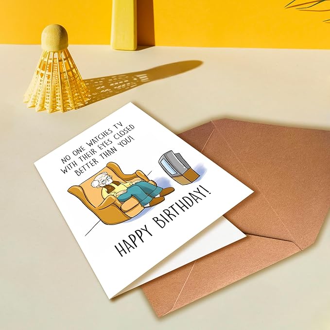 Funny Happy Birthday Card For Dad Grandpa, Humorous Birthday Card, Old Age Birthday Card, Getting Older Birthday Card For Husband, Funny Getting Older Birthday Card for Friend