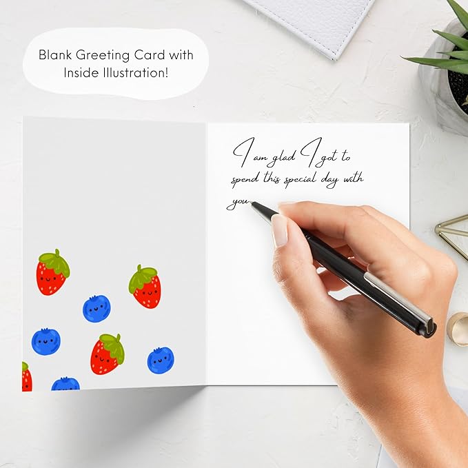 ALY LOU Cute Anniversary Birthday Card for Her Him/Girlfriend Wife/Husband Boyfriend, Friendship Thank You Kawaii Pancakes Foodie Greeting Card (Nobody stacks up to you)