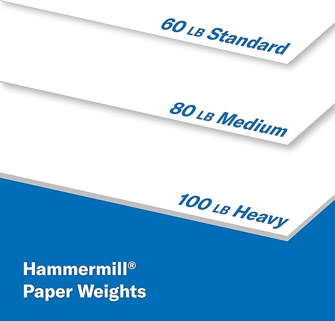 Hammermill Cardstock, Premium Color Copy, 80 lb, 19 x 13-1 Pack (250 Sheets) - 100 Bright, Made in the USA Card Stock, 133241R