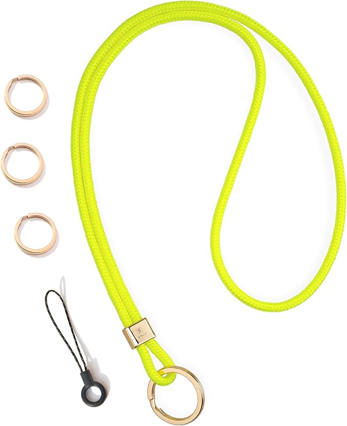 SENLLY Neck Lanyard Strap for Keys, Original Minimalist Design KeyChain Holder