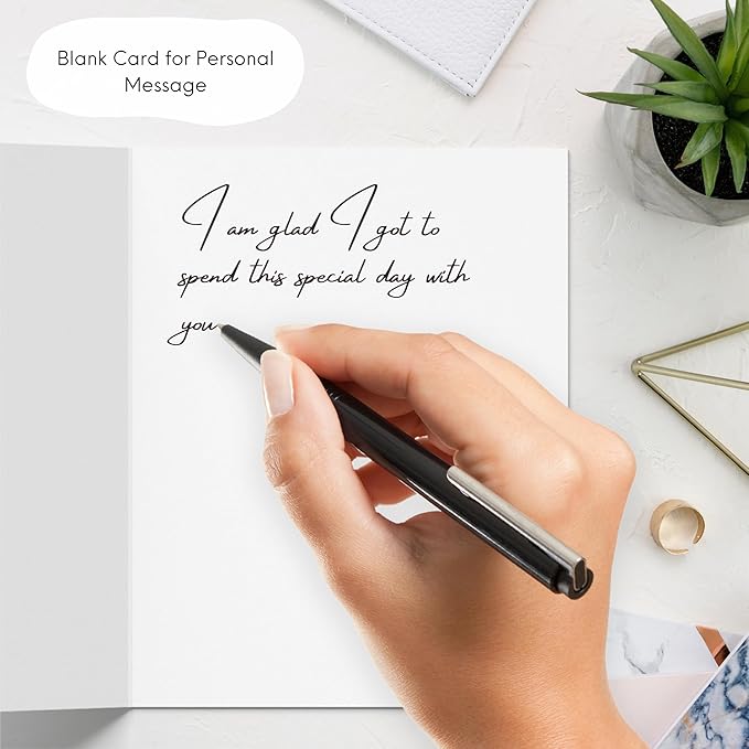 ALY LOU Online Dating Anniversary Card for Her Him/Husband Boyfriend/Girlfriend Wife/Sarcastic Birthday Greeting Card (Of all the weirdos on the internet ... (online dating))