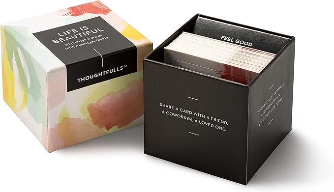Compendium ThoughtFulls Pop-Open Cards — Life is Beautiful — 30 Pop-Open Cards, Each with a Different Inspiring Message Inside