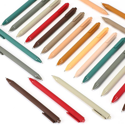 50 Pcs Ballpoint Pens Bulk Retractable Writing 1. 0 mm Black Ink Cute Pens Smooth Writing Color Fancy Gift for Teacher Student Employee Office School Home Baby Shower Supplies (Multiple Color)