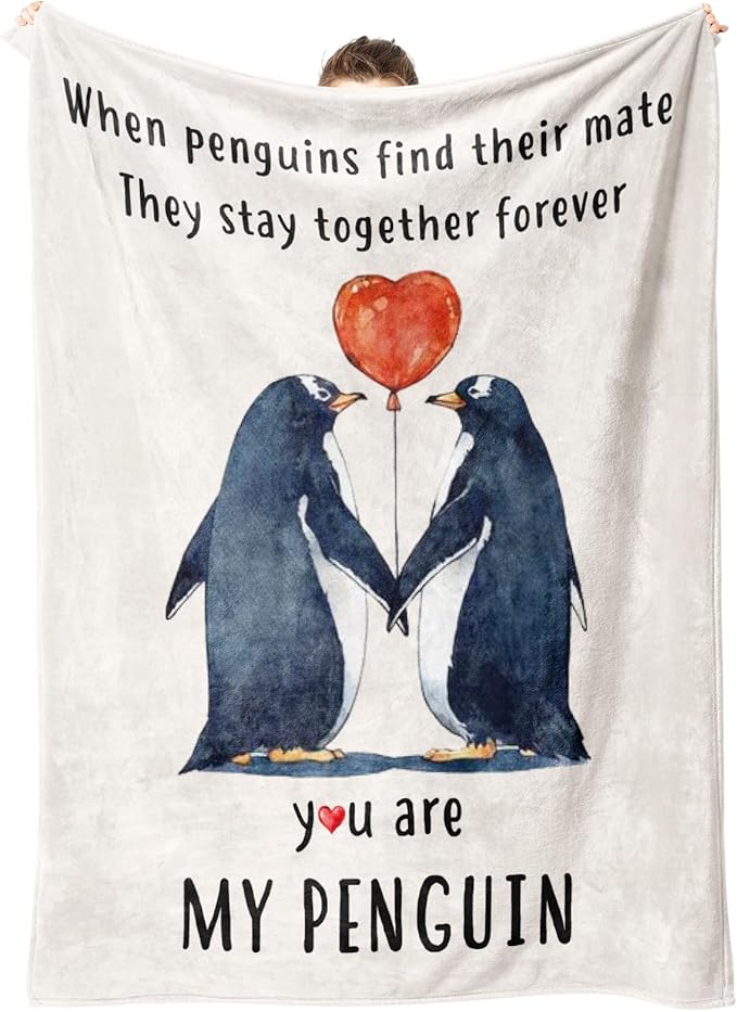 SteadStyle Gifts for Her Him, Wedding Anniversary Blanket, Romantic I Love You Gift, Valentines, Christmas, Birthday Gifts for Boyfriend Girlfriend, Wedding Gifts for Couple Wife Husband 60'' x 50''