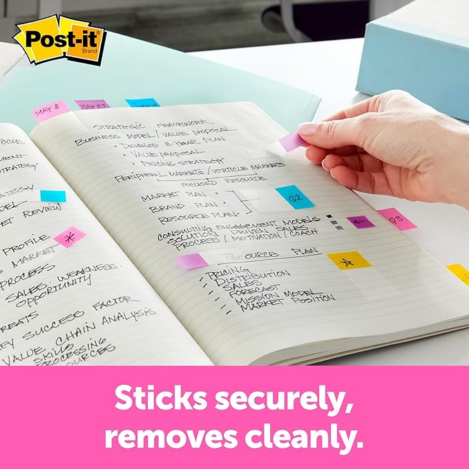 Post-it 684SHVA Message Flags Value-Pak, Sign Here, 240/PK, MI