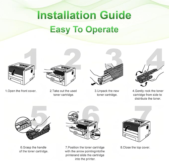 CS317 Toner Cartridge Replacement for lexmark CX417de Toner for Lexmark CS317dn CS317 CS417 CX317dn CS417dn CX417de CX317 CS517de CX517de Printer ,KCMY,3000 Pages