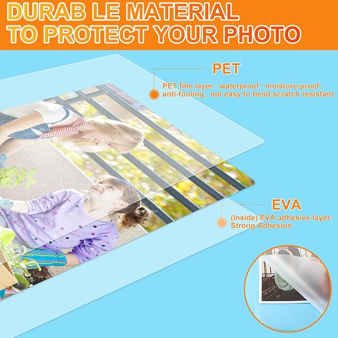 CAREGY 100 Pack Laminating Sheets, Hold 11 x 17 Inch Sheet, 3 Mil Clear Thermal Laminating Pouches 11.5 x 17.5 Inch Lamination Sheet Paper for Laminator, Round Corner