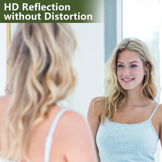 MELOMOIR 76"x44" Oversized Floor Mirror Freestanding, Arched Full Length Mirror for Bedroom Living Room Dressing Room Gym Yoga Hair Salon, Gold Mirror Full Length with Shatterproof Tempered Glass
