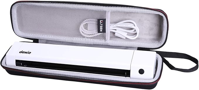 LTGEM Hard Case for Brother DS-640 / DS-740D / DS-940DW / DS-720D Compact Mobile Document Scanner & Itari Portable Printer - Protective Carrying Storage Bag