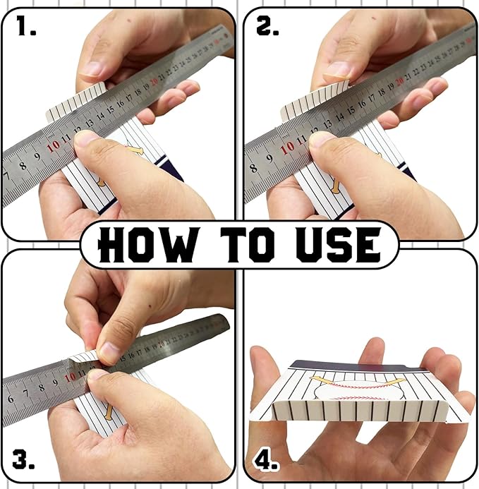 50pcs Baseball Team Card Dividers Plastic Index Card Storage Dividers with Tabs for Boys Men Gifts Card Separators for Organizing Sports Recipe Game Card