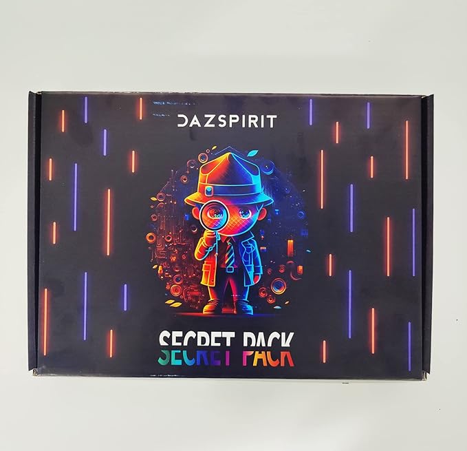 8Pcs Invisible Ink Pen Set with UV Light, Mini Notepads & Favor Bags, Magic Pen Disappearing Ink, Spy Pens for Kids, Fun Party Favors for Kids 8-12, Detective & Escape Room Themes