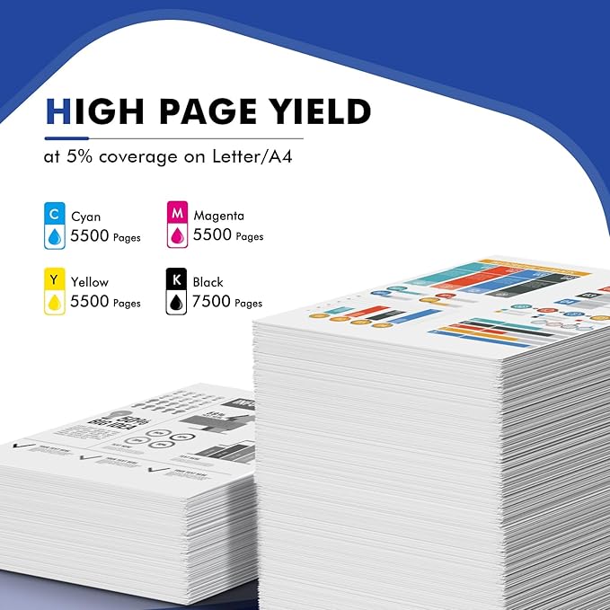 210X Toner Cartridges Replacement for HP 210X 210A 210 Toner Cartridges 4 Pack High Yield for HP Color Laserjet Pro MFP 4301fdw 4301fdn Pro 4201dw 4201dn Printer W2100X W2100A Ink (with Chip)