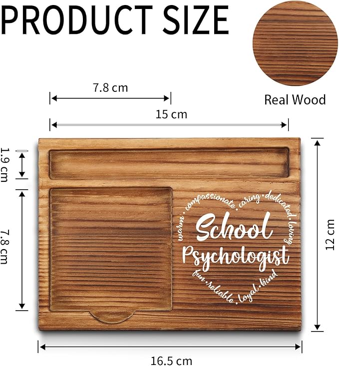 School Psychologist Gifts, School Psychologist Appreciation Gifts, Thank You Psychologist Gifts, School Psychologist Office Decor, School Psychology Desk Self-Stick Note Pad Holders GSH5