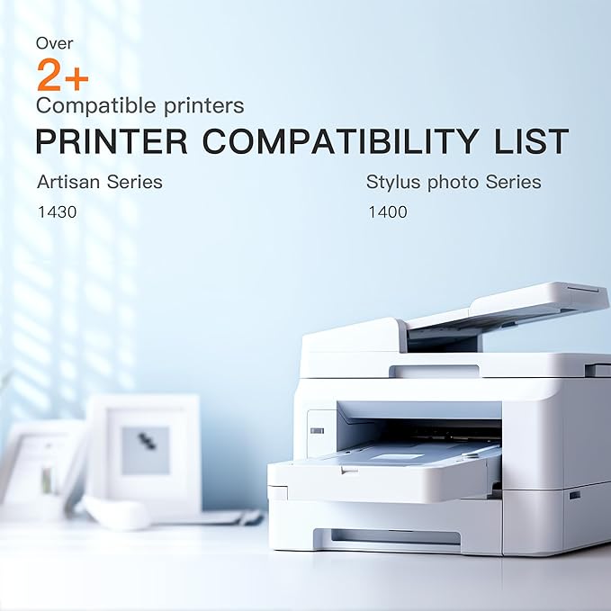 E-Z Ink Remanufactured Ink Cartridge Replacement for Epson 79 T079 (T079120, T079220, T079320, T079420, T079520, T079620) to use with Artisan 1430 and Stylus Photo 1400 Printer (7 Pack)