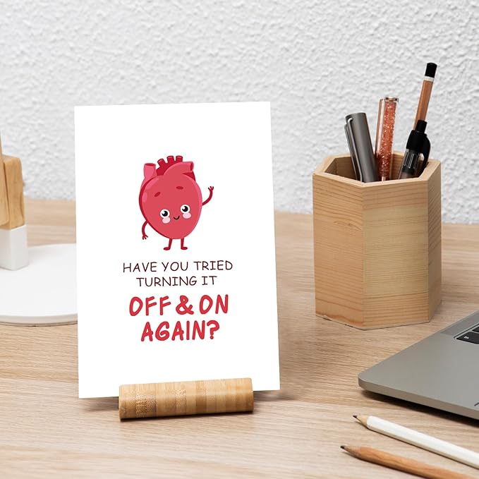 Funny Heart Surgery Card, Cheeky Sympathy Gift for Open-heart Operation Patient, Unique Get Well Soon Card for Him Friend