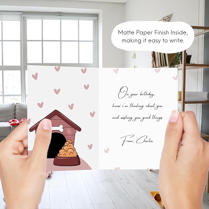 ALY LOU Birthday Card Anniversary Mother's Day Father's Day/Mom Dad/Her Him/Husband Boyfriend/Girlfriend Wife/Greeting Card (I'll Roll With You ...)