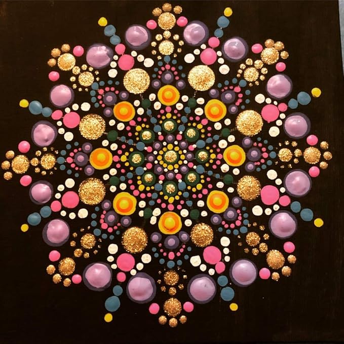 ABenkle 10Pcs Dotting Tools Ball Styluses for Rock Painting, Pottery Clay Modeling Embossing Art Mandala