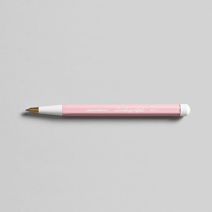 LEUCHTTURM1917 - Drehgriffel Writing Pen (Powder) - Gel Pen with Black Ink Included