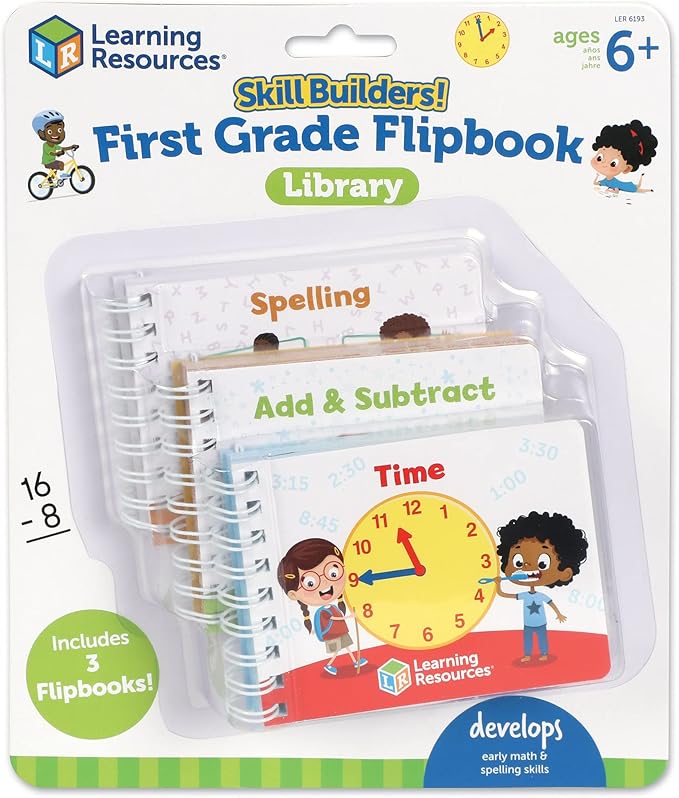 Skill Builders! First Grade Flipbook Library
