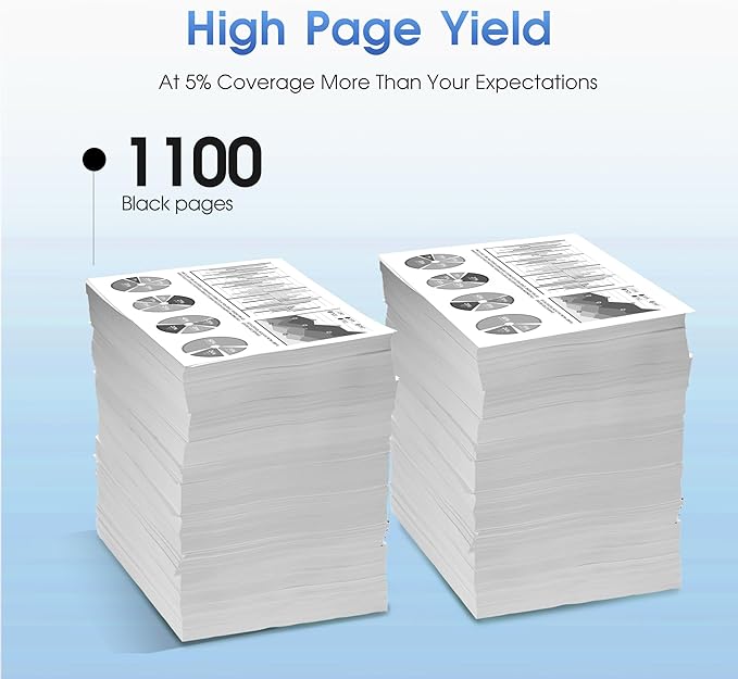 822XL Ink Cartridges Remanufactured Replacement for Epson 822 822XL T822 Ink Cartridge, 822xl Black Combo Pack for Workforce Pro WF-3820 WF-4833 WF-4830 WF-4820 Printer (2 Black)