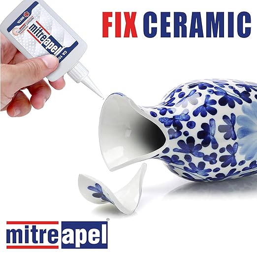 MITREAPEL Super CA Glue (22 x 3.5 oz) with Spray Adhesive Activator (22x13.5 fl oz) Cyanoacrylate CA Glue with Accelerator for Wood, Plastic, Metal, Leather, Ceramic, Crafting&Building (22 Pk)