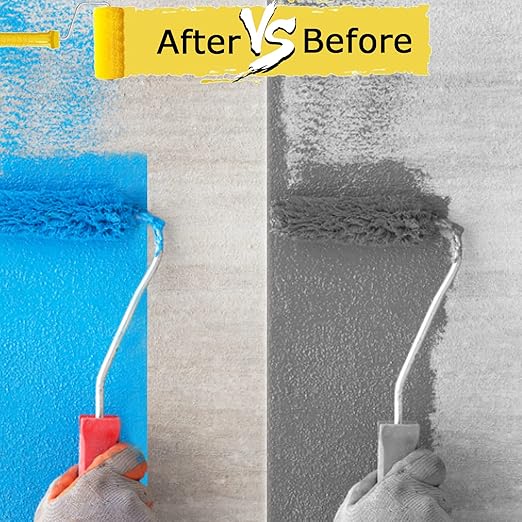 6 Rolls Masking Tape, Blue Painters Tape, Artist Painter's Painting Paper Tape for Multi-Purpose Wall Paint, DIY Crafts & Arts, Scrapbooking, Decoration, Labeling, Edge Finishing (1.88Inch x 60.1Yard)