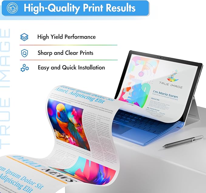 414A Toner Cartridges 4 Pack: MFP M479fdw Compatible Replacement for HP 414A 414X M479fdn M454dn W2020A for HP Color Laserjet Pro MFP M479fdw M454dw Printer Ink High Yield with Chip (K/C/M/Y)