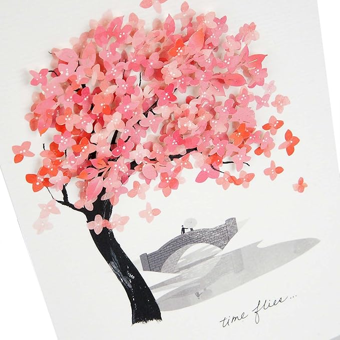 Hallmark Signature Love Card (Time Flies)