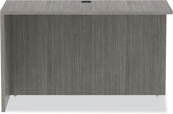 Alera ALEVA354824GY 47.25 in. x 23.63 in. x 29.5 in. Valencia Series Reversible Return/Bridge Shell - Gray