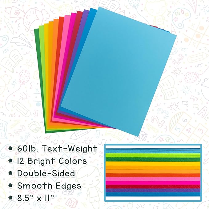 Hygloss Dark Green Colored Paper - 24 lb, 89 GSM, Acid-Free, Fade-Resistant, 8.5x11-Inch Letter Size Color Copy Paper, 90 Sheets