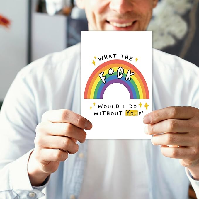 Funny Thank You Card for Best Friend, Friendship Card, Happy Thank You Card for Coworker Appreciation Card for Boss Teacher Friend Doctor