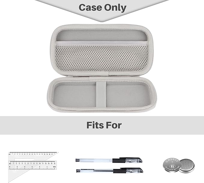Hard Case Replacement for Texas Instruments TI-30XIIS TI-30XS TI-30Xa TI-36X Pro Scientific Calculator Case Only(Off White Case)