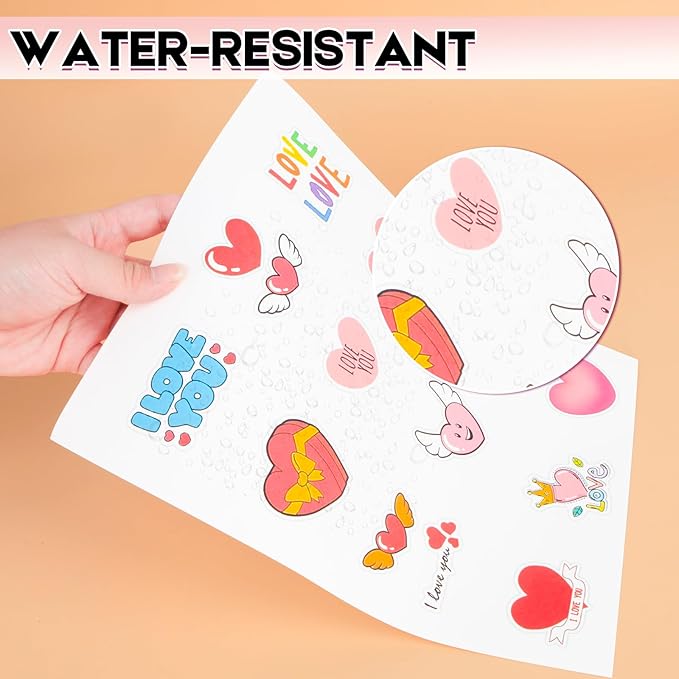 60 Sheets Premium Printable Vinyl Sticker Paper for Inkjet Printer, Glossy White Waterproof, Dries Quickly, Vivid Colors, Tear Resistant, 8.5x11 Inkjet Vinyl Sticker Paper Great for Cutting Machines